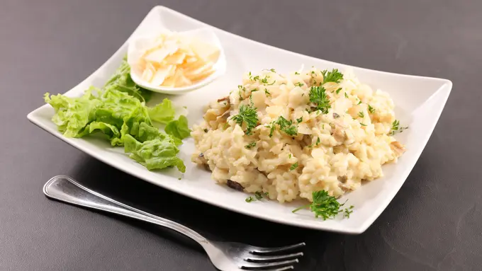 Resep Creamy Mushroom Risotto: Sajian Italia yang Bisa Dibuat di Rumah